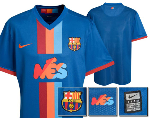barcelona 2011 kit. This shirt was worn in the